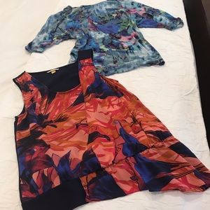 Lot Off 2 Women’s Antropologe Top size: XS/0 ❤️